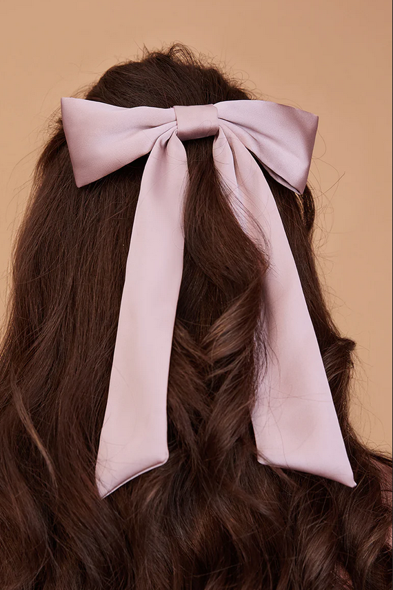 REWRITTEN Hair Bow in Satin