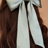 REWRITTEN Hair Bow in Satin