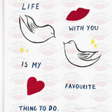 Life with You Print