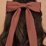 REWRITTEN Hair Bow in Satin